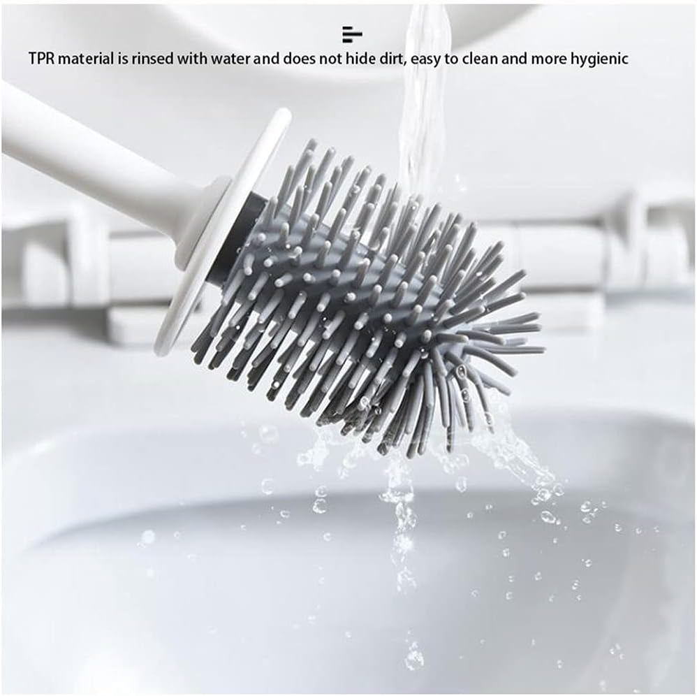 YYDS Toilet Brush with Holder Quick Dry Wall Mounted