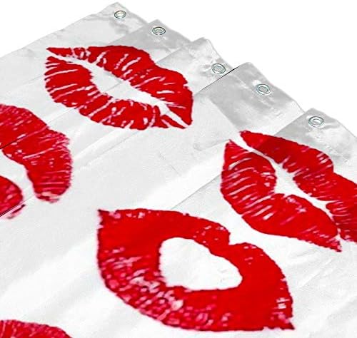 Guitong Shower Curtain with Hooks and Design