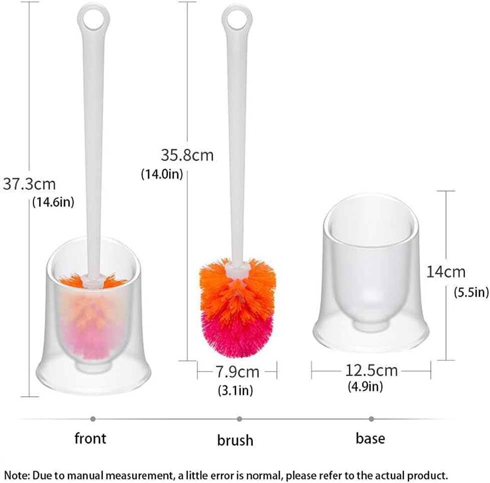 YYDS Toilet Brush and Holder Set with Hanging Base