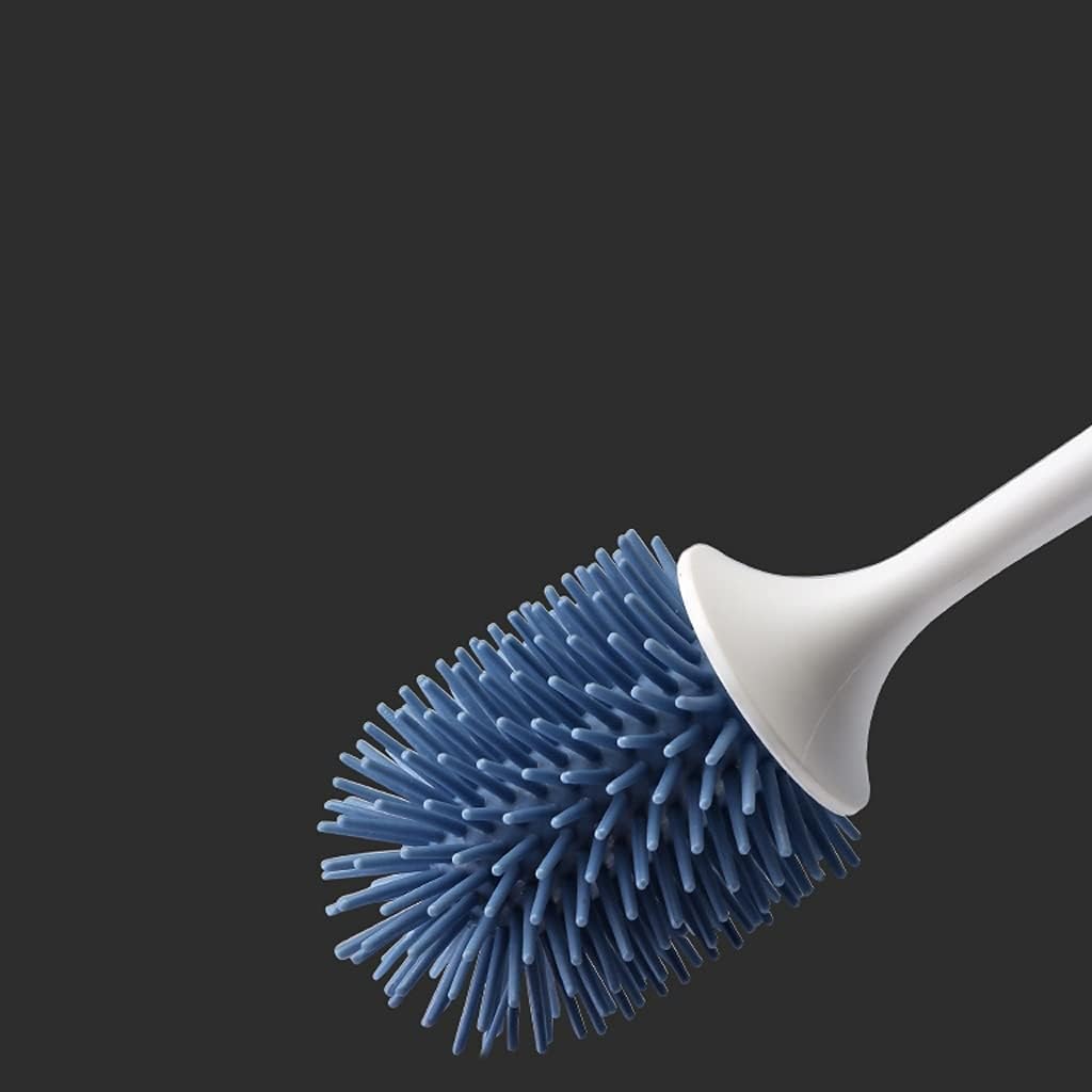 Stylish Toilet Brush Set with Holder Bigblue Color