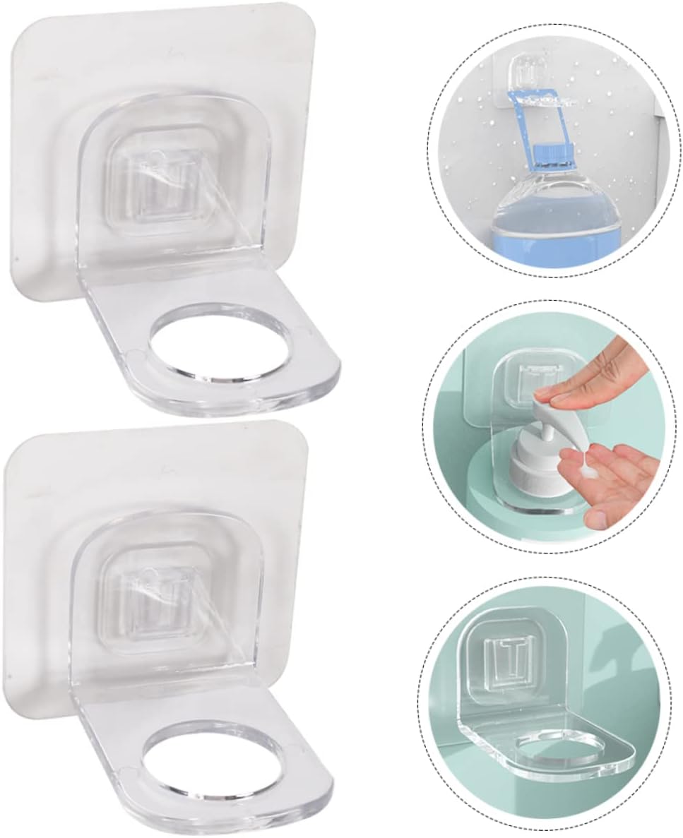 PRETYZOOM Rustproof Shower Gel Holder for Wall Mount