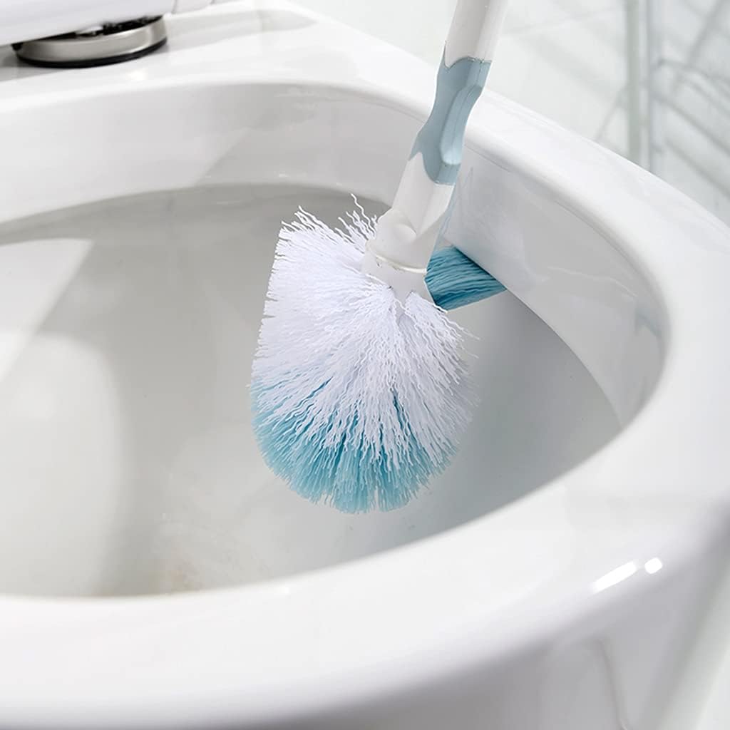 TOMYEUS Toilet Brush with Holder Wall-Mounted Deep Cleaning Set