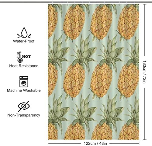 Sweet Natural Food Shower Curtain 48x72 Inch 1