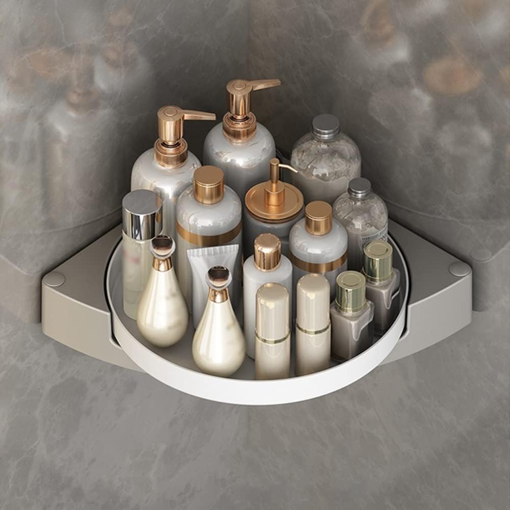 ANNBKA 360 Rotating Corner Shower Rack