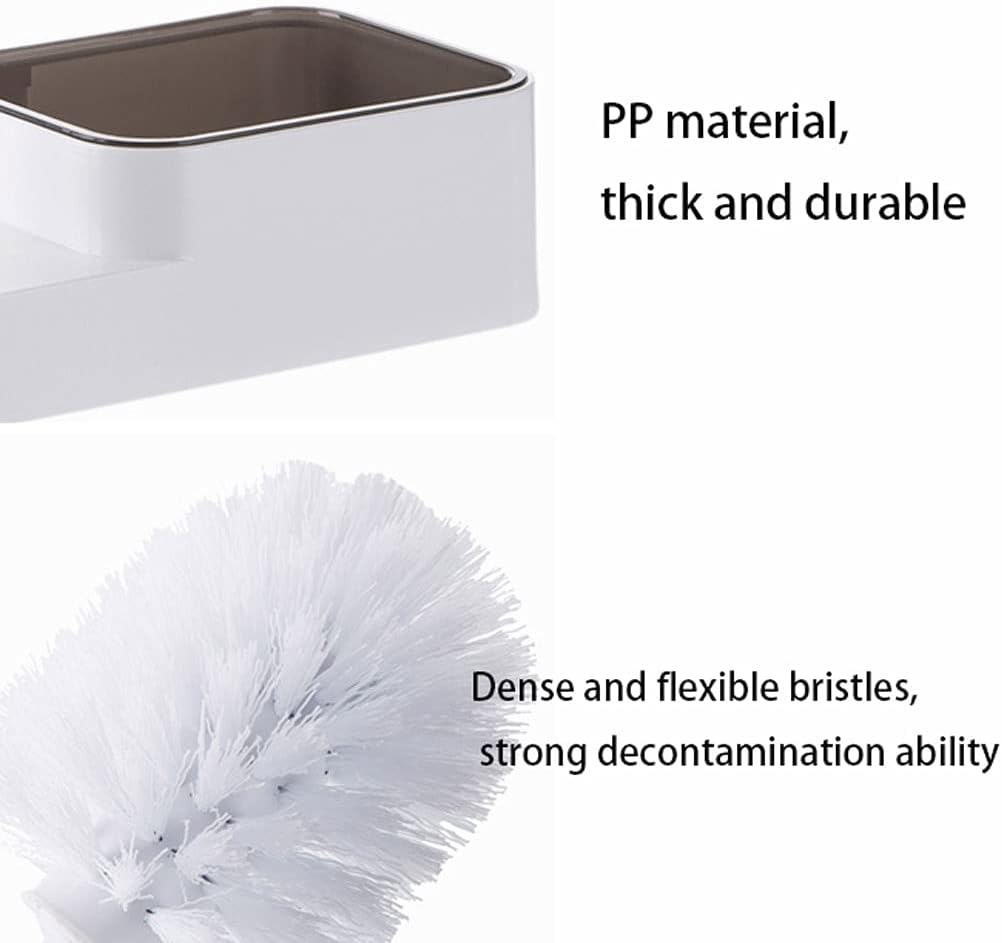 INKTUS Toilet Brush with Holder and Storage Box