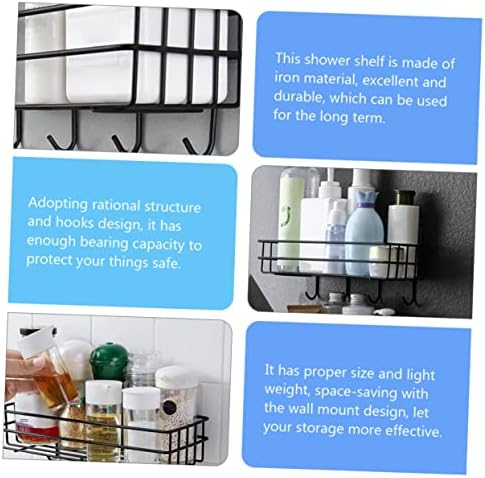 STOBAZA Wall Shower Shelf Organizer 1