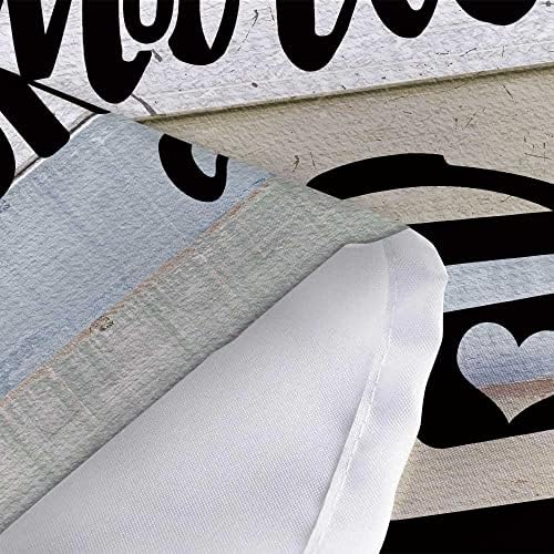 JAWO Camper RV Shower Curtain Set with Hooks