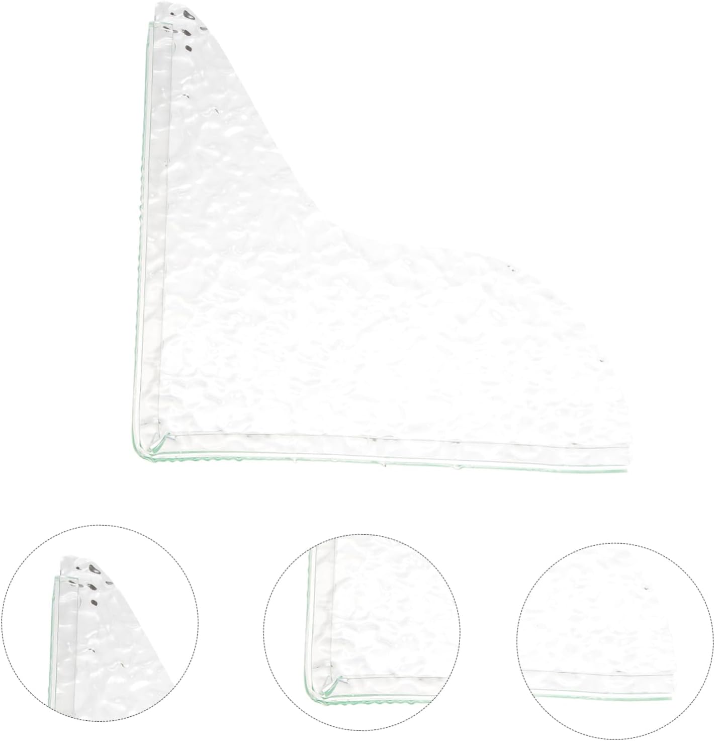 Mobestech 2Pcs Bathtub Splash Guard Water Barrier for Bathroom and Kitchen