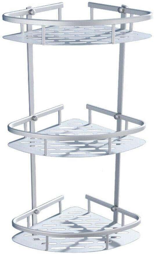 FINANCIALLY LIT Shower Corner Caddy Organizer Wall Shelf