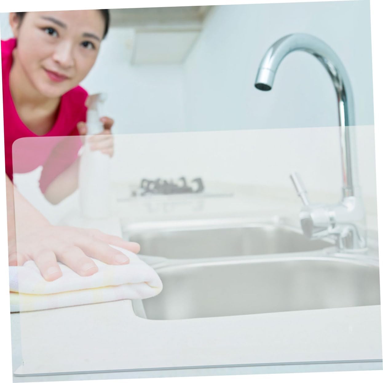 Zerodeko 2pcs PVC Bathtub Splash Guard