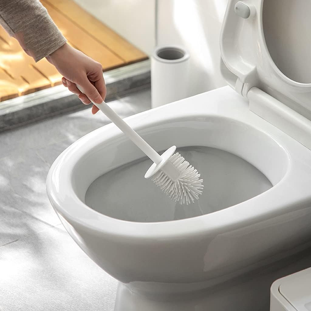 UNNS Toilet Brush with Wall-Mounted Holder 1