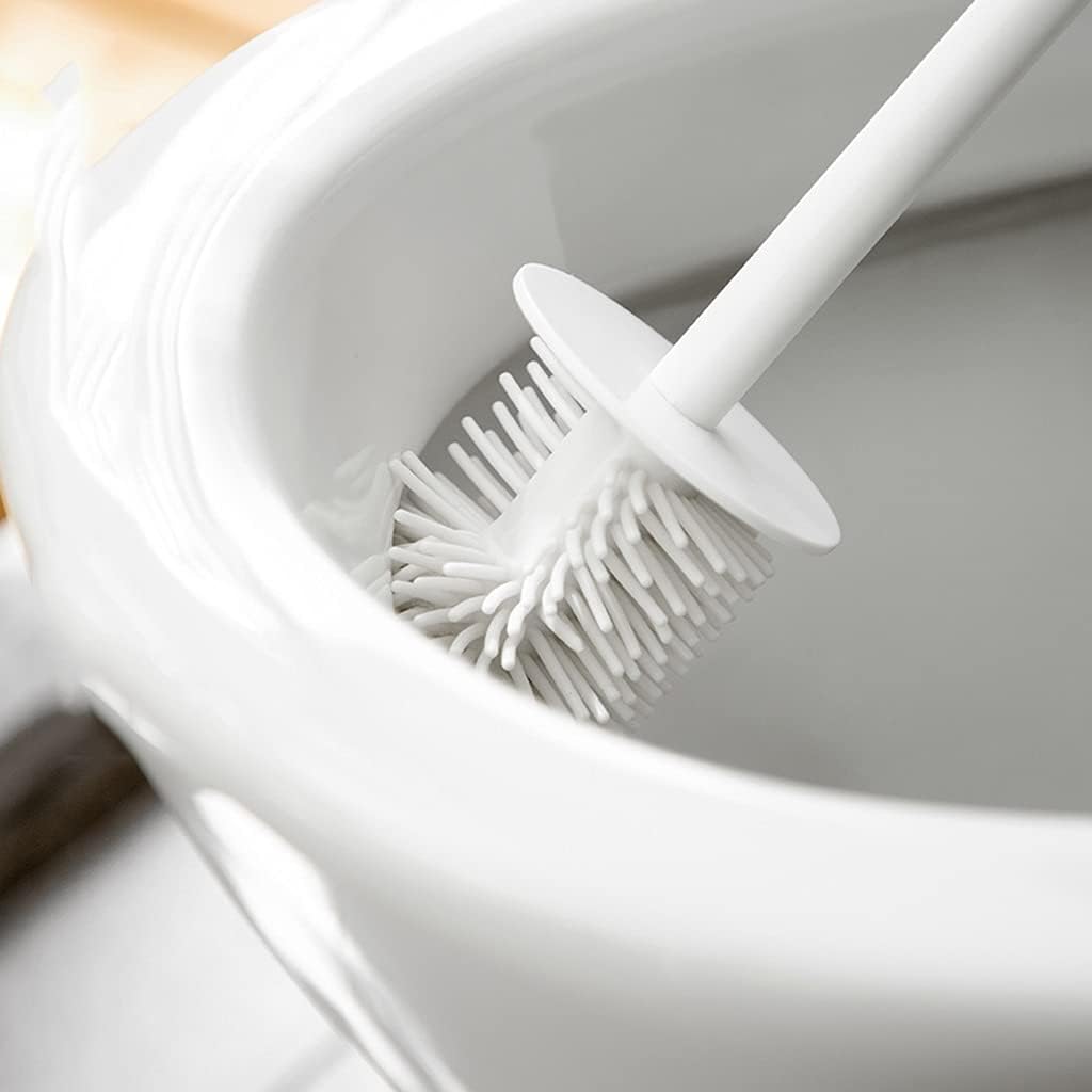 UNNS Toilet Brush with Wall-Mounted Holder 1