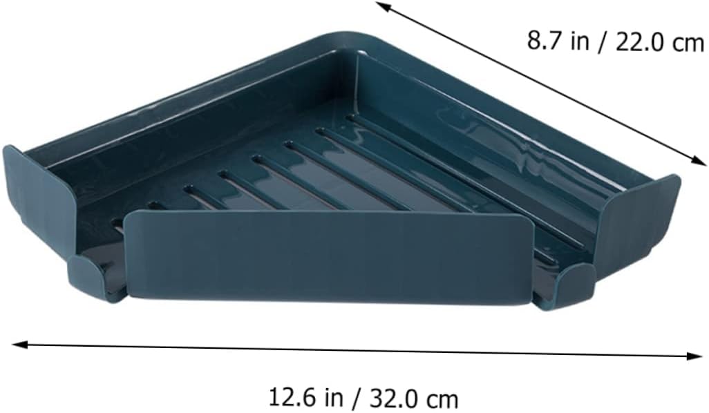 Beatifufu Bathroom Storage Holder Corner Shelf Adhesive Organizer