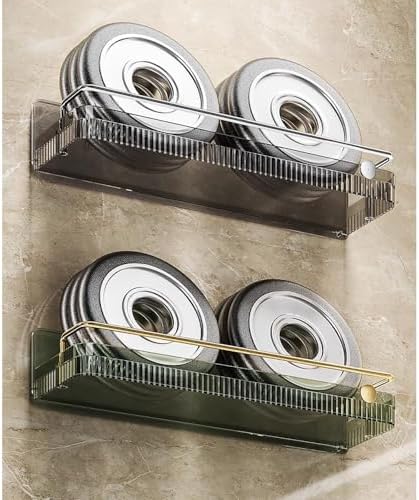 ANNBKA Shower Caddy with 1 Layer Black Wall Mount