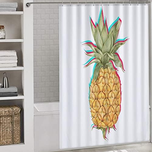 Sweet Natural Food Shower Curtain Lemon Summer Design 60x72 Inch