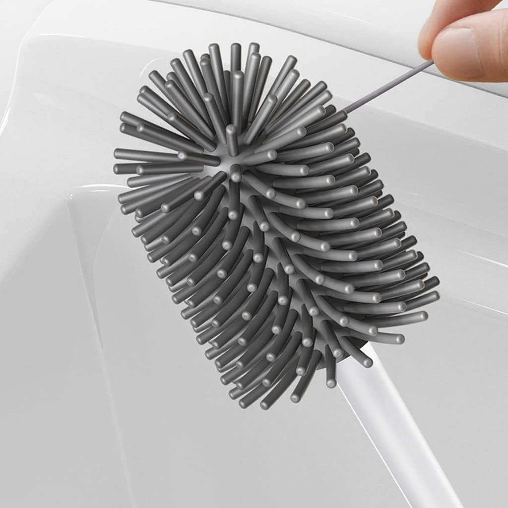 TOMYEUS Toilet Brush with Holder Set