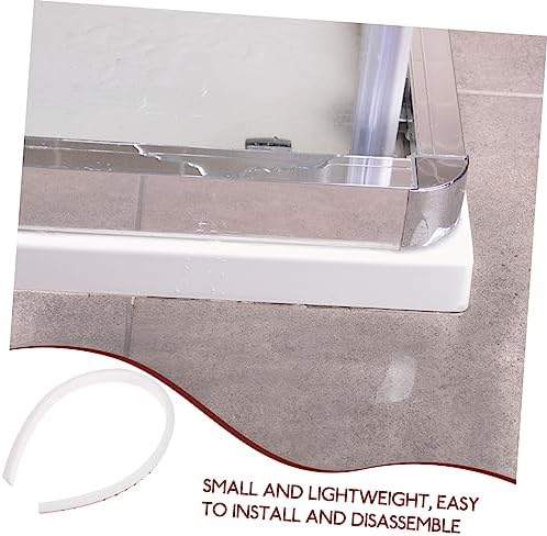DOITOOL Bathtub Shield Water Barrier 50cm Sturdy Silicone Self-adhesive