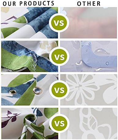 Hello Spring Polyester Shower Curtain 72x84 Inches