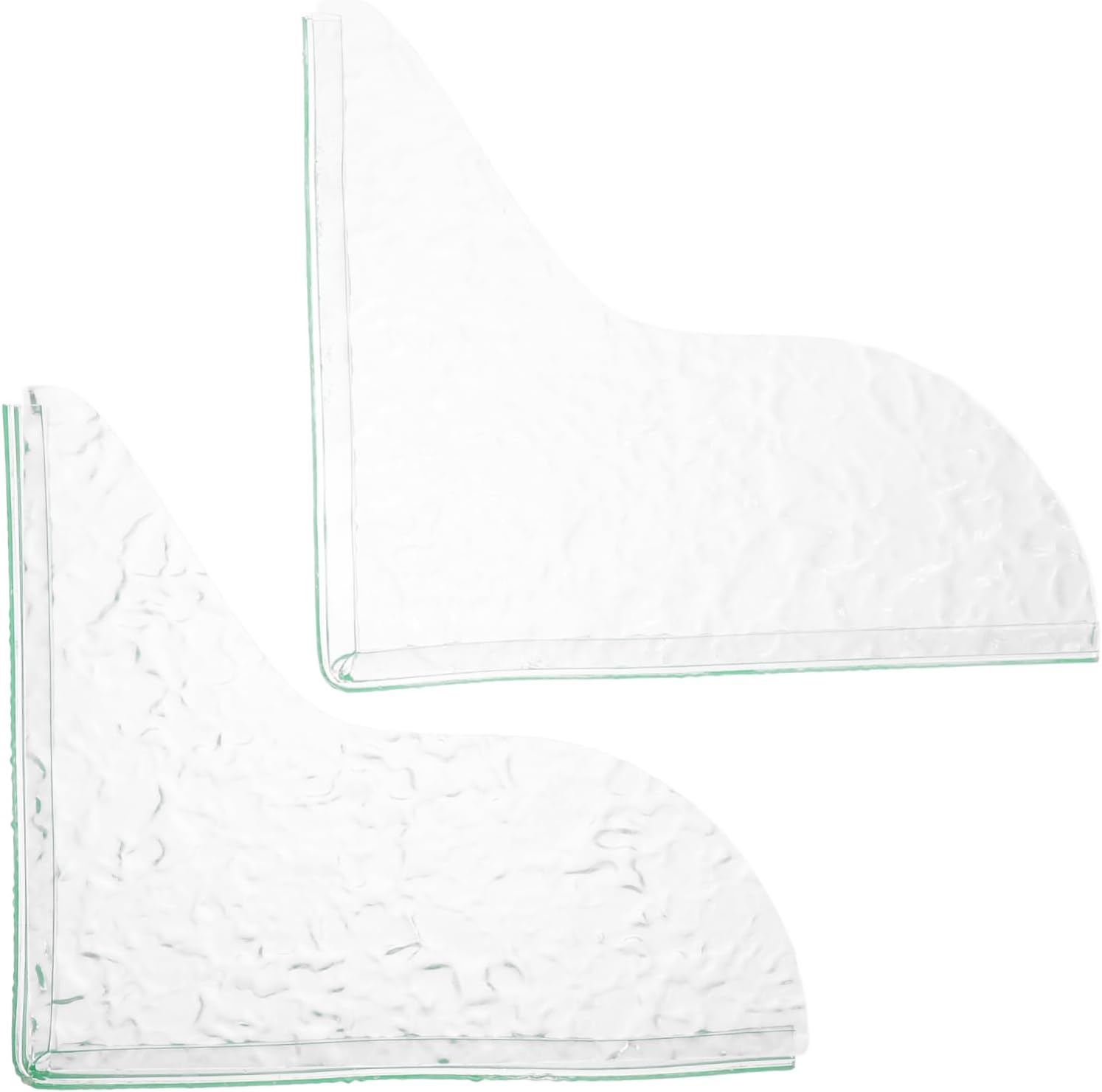 Zerodeko 2pcs Shower Splash Guards Water Barrier for Tub and Sink