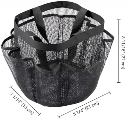 FINANCIALLY LIT LKOP Portable 2 Packs Shower Caddy