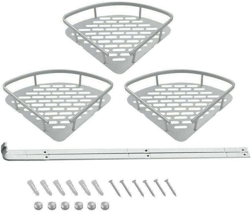 FINANCIALLY LIT LKOP 3 Tier Corner Shower Caddy