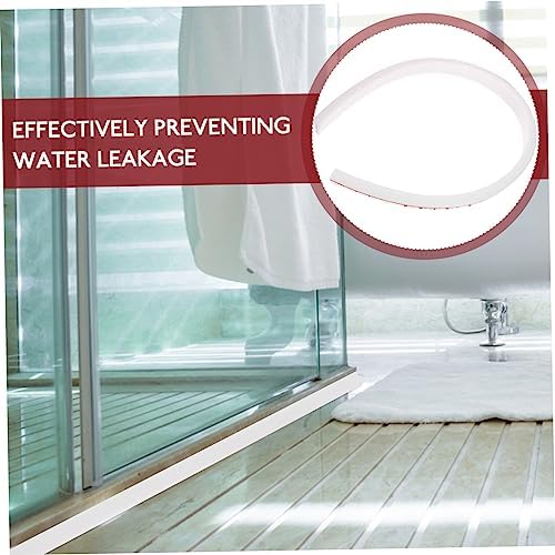 DOITOOL Bathtub Shield Water Barrier 50cm Sturdy Silicone Self-adhesive