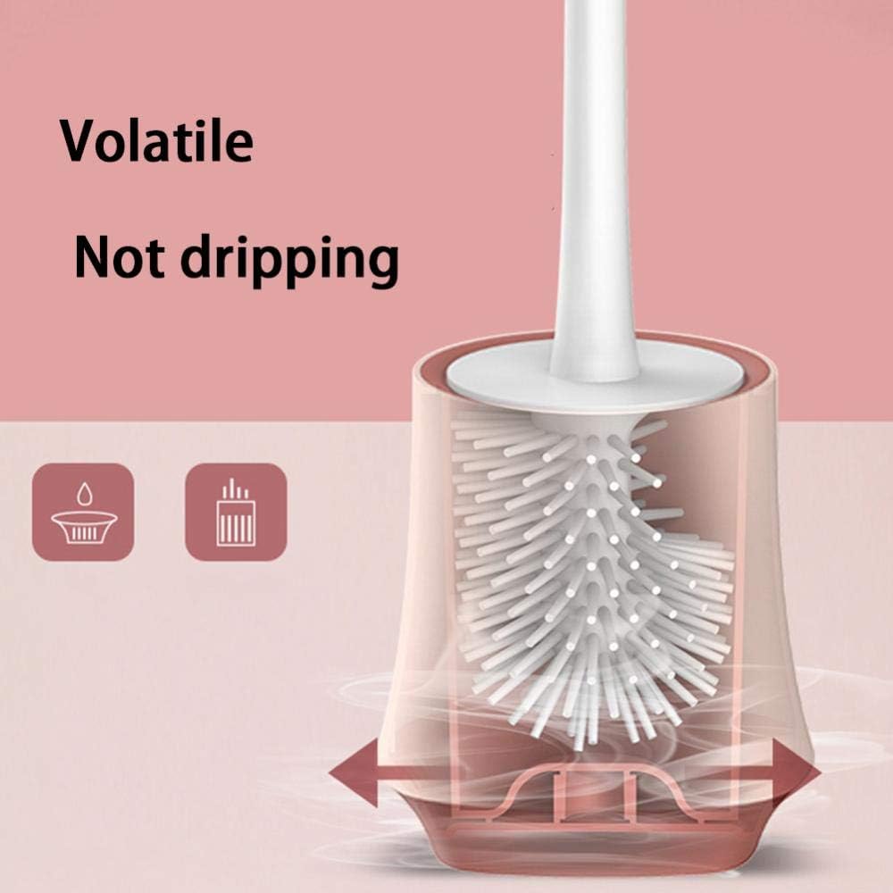 SPOUR Toilet Brush Set with Quick Drying Holder - Blue