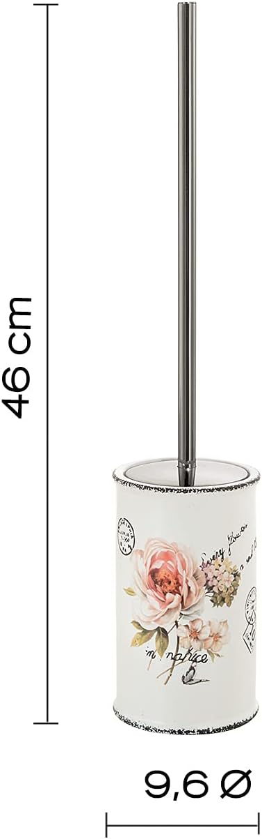 Gedy Clothilde Toilet Brush with Ceramic Handle 1