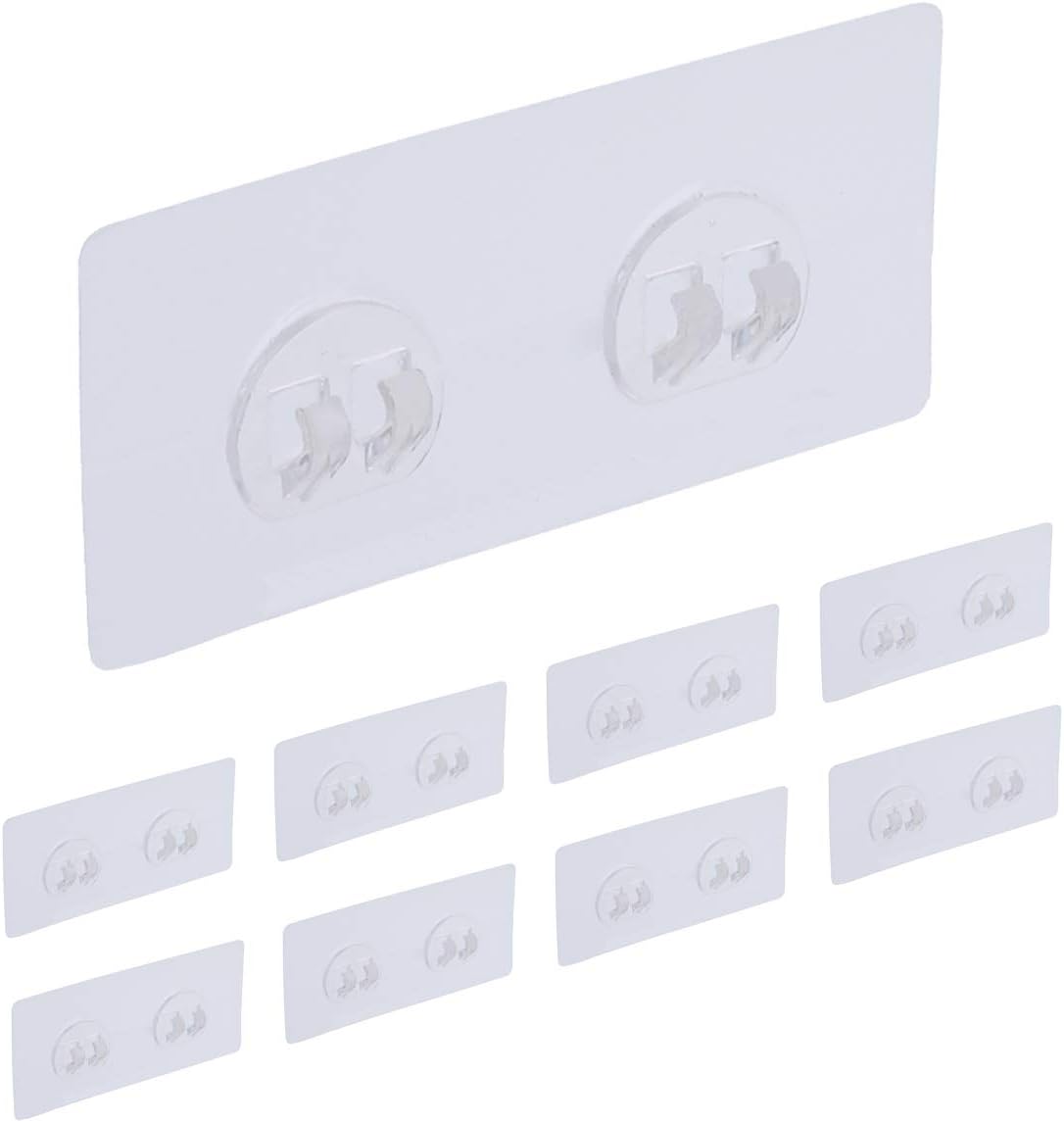 LAIGOO 8 Pcs Adhesive Stickers for Shower Caddy Corner