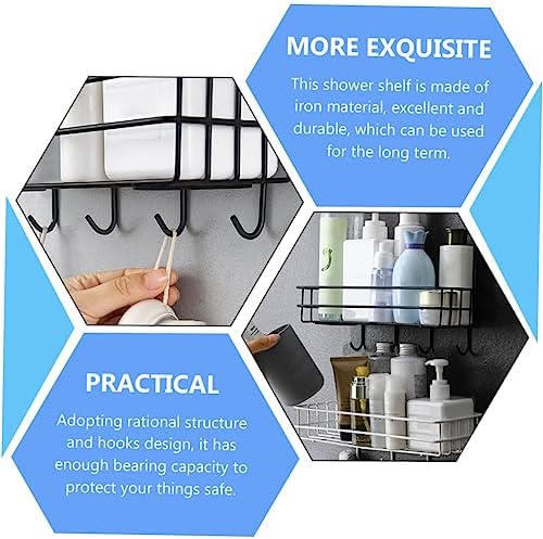 STOBAZA Wall Shower Shelf Organizer 1