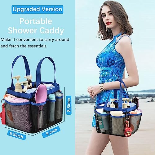 Haundry Mesh Shower Caddy Tote - Large Dorm Organizer