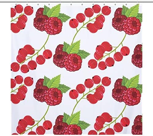 Sweet Fruit Design Shower Curtain 72x72 Inch