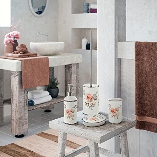 Gedy Clothilde Toilet Brush with Ceramic Handle 1