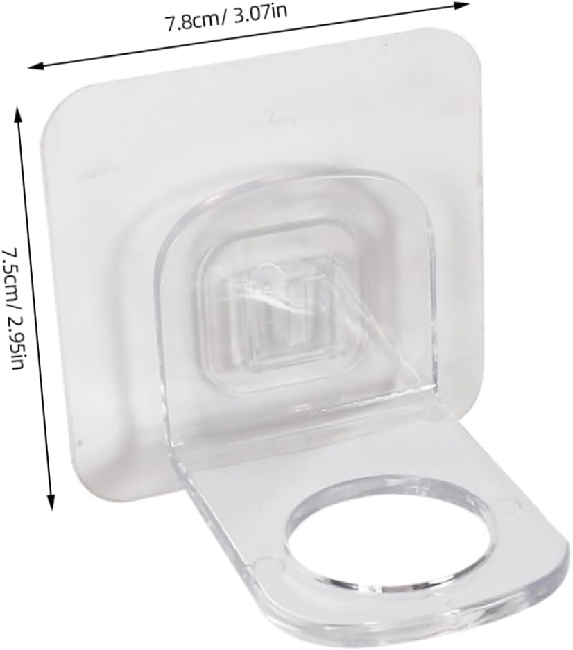 PRETYZOOM Rustproof Shower Gel Holder for Wall Mount
