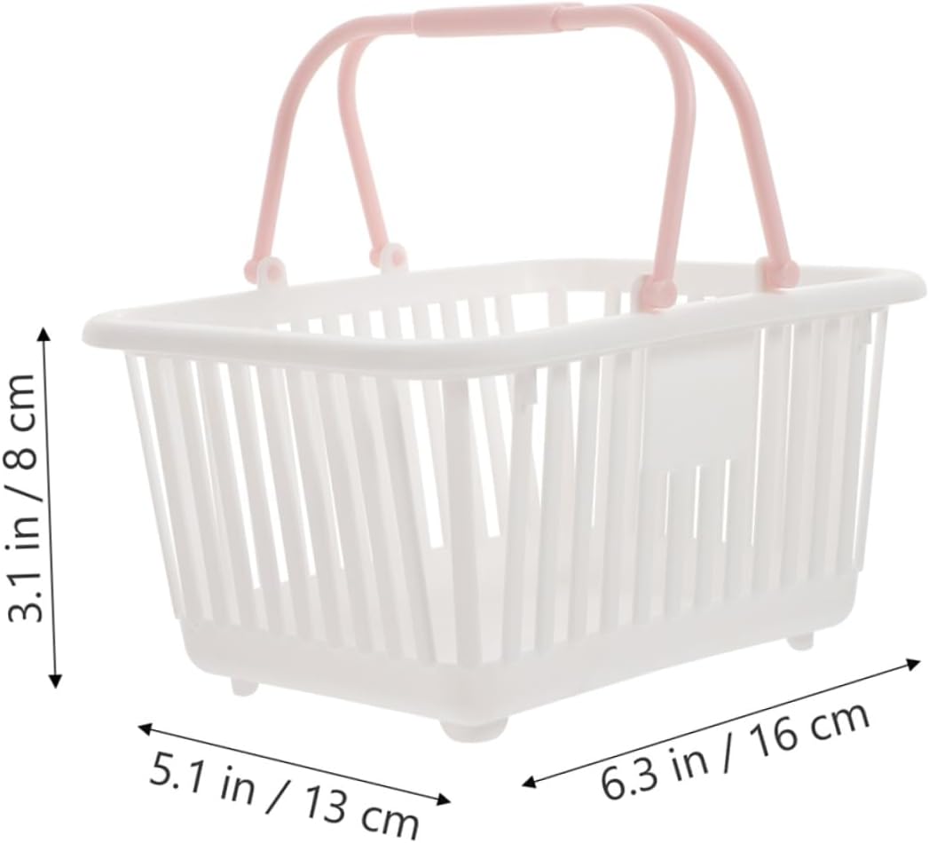 Zerodeko Stackable Plastic Shower Basket with Handles