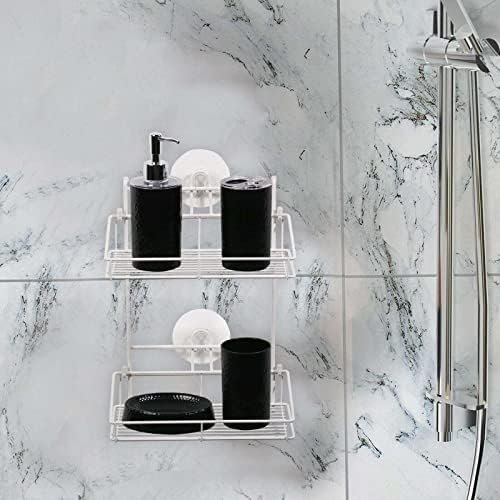 FINANCIALLY LIT LKOP 2 Tier Bathroom Organizer