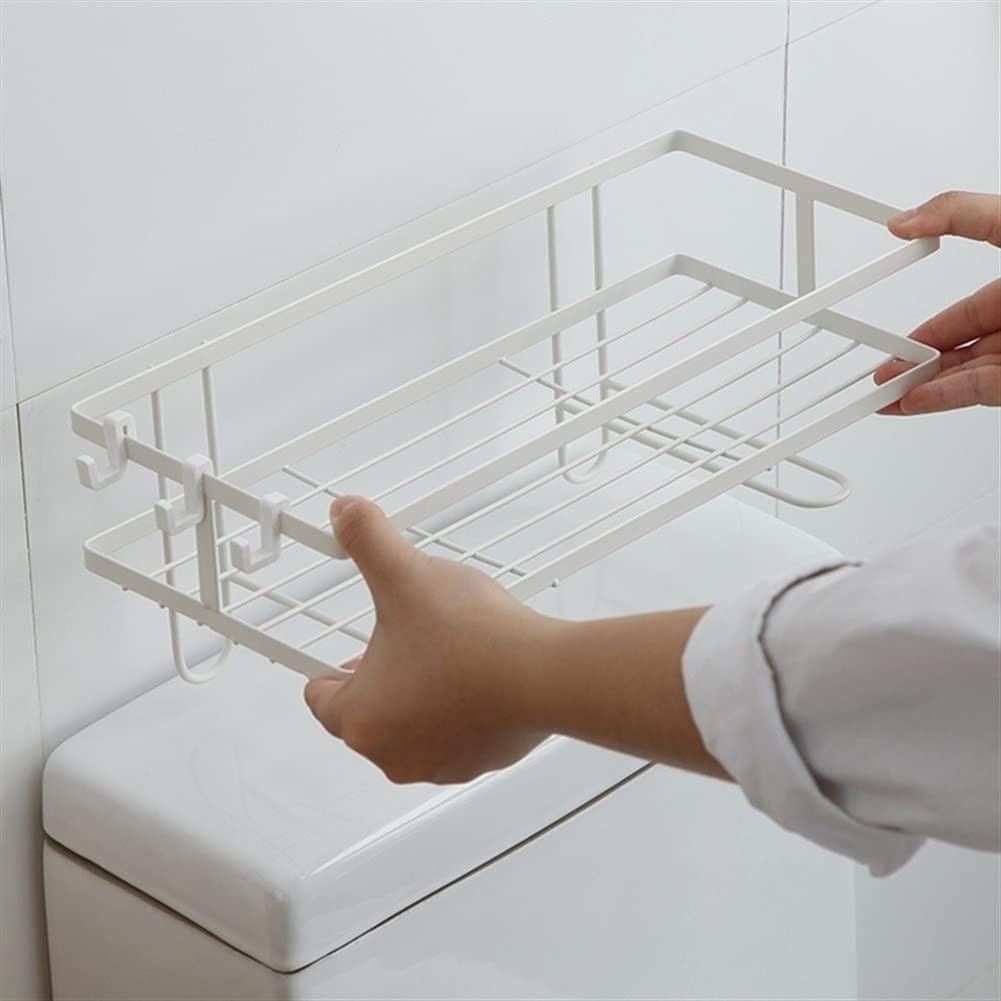 ANNBKA White Waterproof Wall Mount Shower Caddy