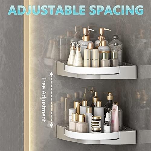 ANNBKA 360 Rotating Corner Shower Rack