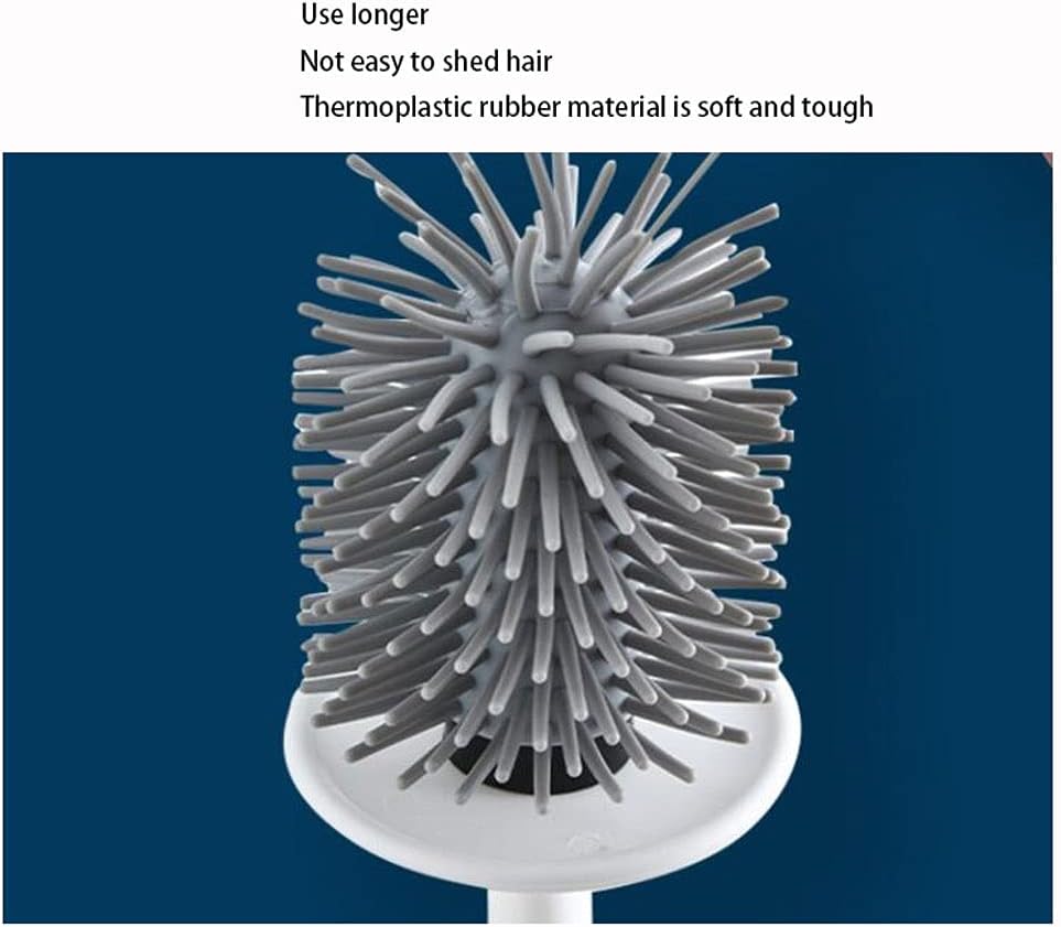 YYDS Toilet Brush with Holder Quick Dry Wall Mounted