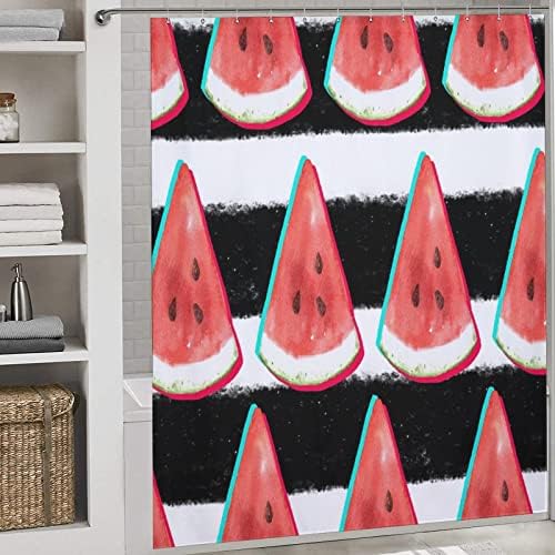 Sweet Natural Food Watermelon Shower Curtain 72x72 Inch
