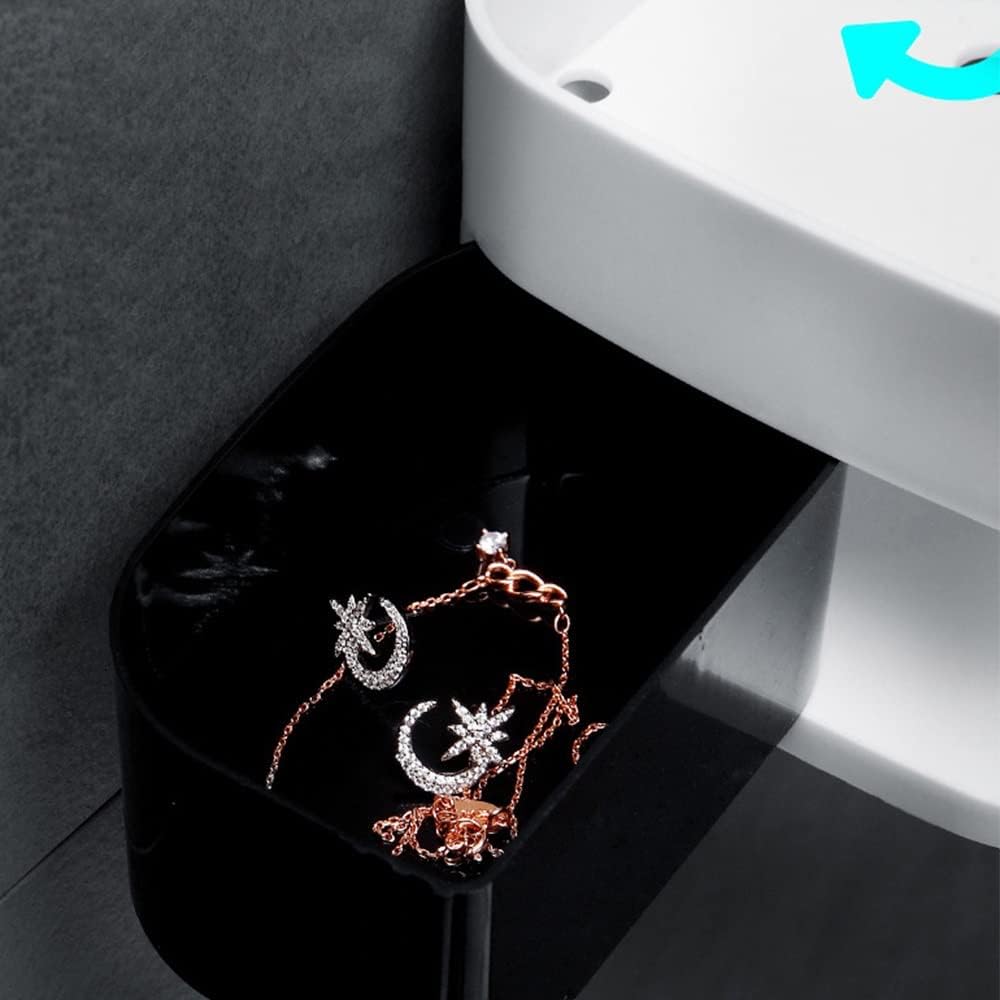 Shower Caddy with Rotating Shelf and Dry Storage Design