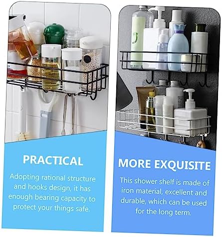 STOBAZA Wall Shower Shelf Organizer 1