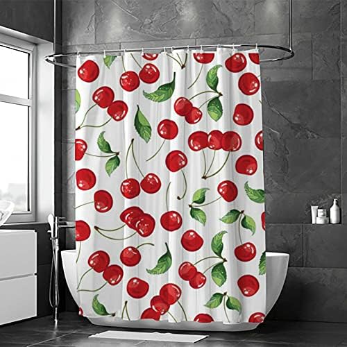CHIGUA Waterproof Shower Curtain Set with Durable Hooks