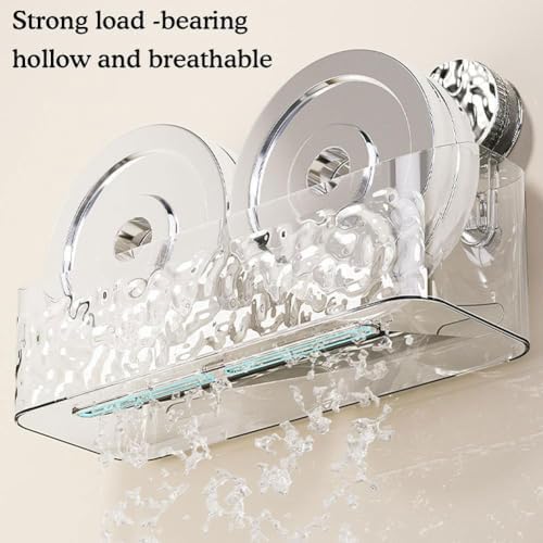 Luxury Suction Cup Storage Rack for Shower