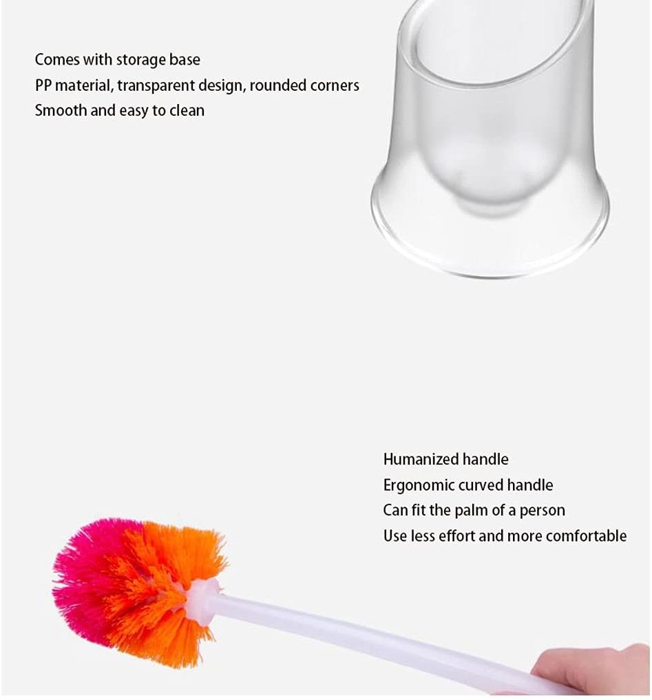YYDS Toilet Brush and Holder Set with Hanging Base