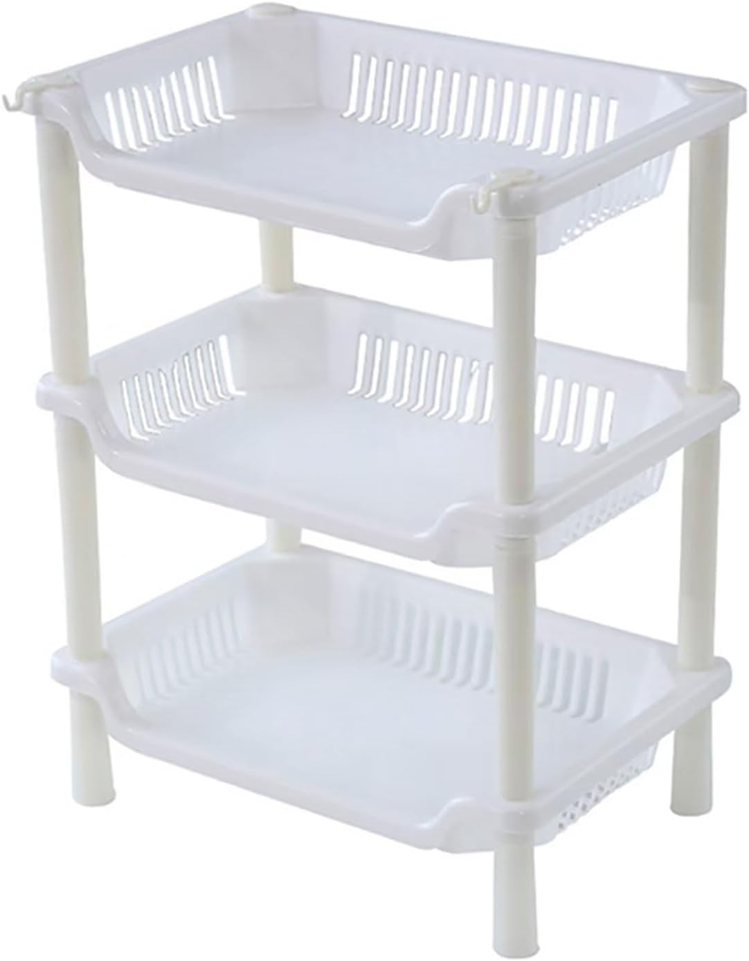 3 Tier Shower Caddy Organizer Shelf in White