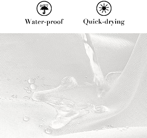 OTRANTO Cute Fish Shower Curtain Set