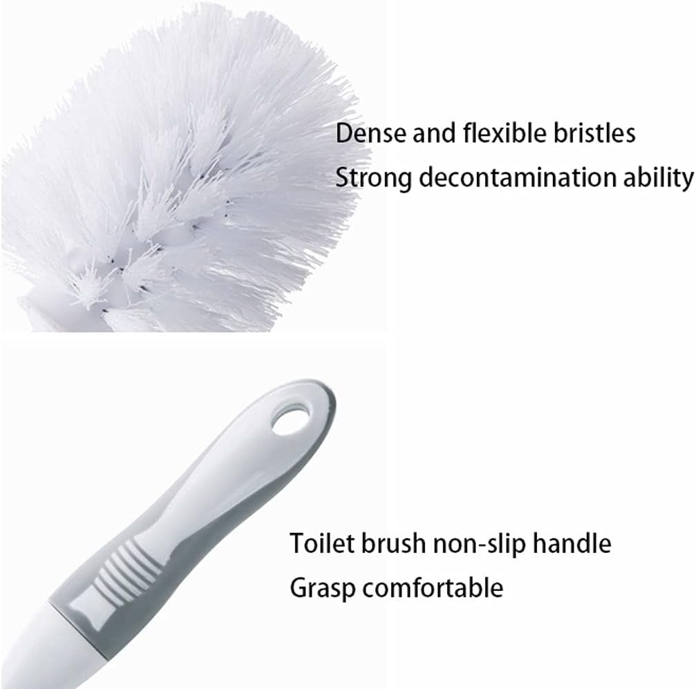 INKTUS Toilet Brush with Holder and Storage Box