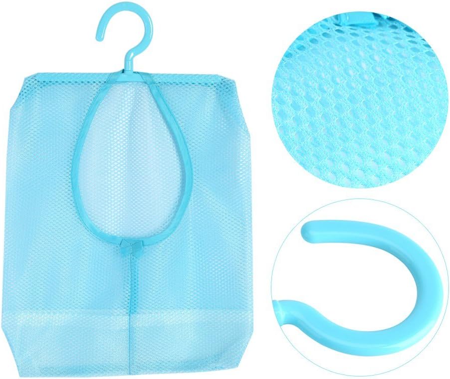 Hanging Mesh Storage Bag for Clothes and Shampoo