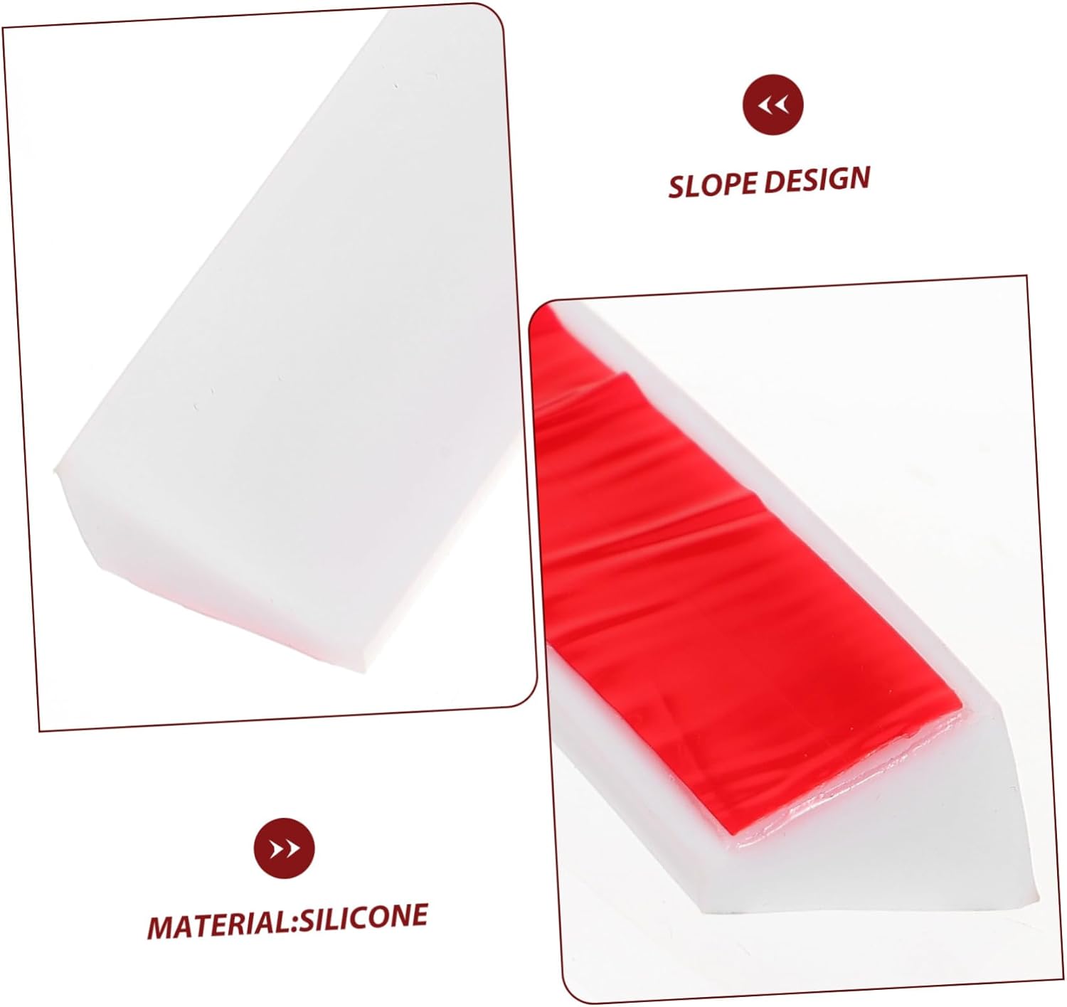 Tofficu Shower Water Stopper 50cm White Bathtub Splash Barrier